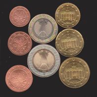 2004 Deutschland Euro-Kursmünzensatz KMS UNC bankfrisch Buchstabe D