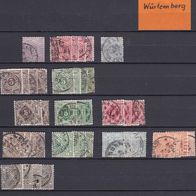 Briefmarken Württemberg Altdeutschland
