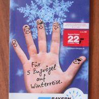 Faltblatt "Freizeit im Bayern-Takt!"; Winter 2003/2004