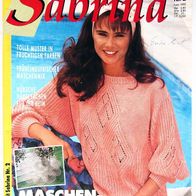 Sabrina 1992-02 Handarbeiten