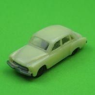 Original DDR Wartburg 311 beige Spur TT 1 : 120 Limousine Modell Auto Miniatur