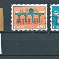 Italien 1984 " Europa CEPT Mi 1886 & 1887 Satz Gestempelt ° Top