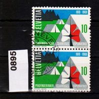 Sz039 - Schweiz Mi. Nr. 895 - 2-fach - Bund schweiz. Pfadfinderinnen o <