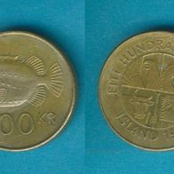 Island 100 Kronen 1995