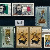 3625 - DDR Briefmarken Michel Nr.2783,2784,2796,2798,2800,2834 gest Jahrg 1983