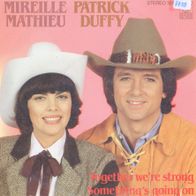 7" Vinyl Mireille Mathieu & Patrick Duffy - Together we´re strong