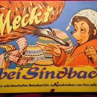 Hör Zu.. Bilderbuch-Orginal- Mecki bei Sinbad.1. Auflage, Hammrich u. Lesser.( 1-2)
