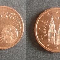Münze Spanien: 2 Euro Cent 2018 - Vorzüglich