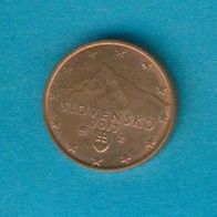 Slowakei 1 Cent 2013