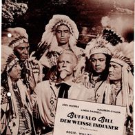 Western Filmprogramm IFB Nr 892 Buffalo Bill der weisse Indianer Joel McCrea 4 Seiten