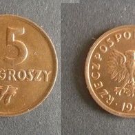 Münze Polen: 5 Groszy 1949 - Vorzüglich