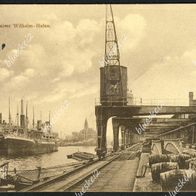 Ak Hamburg: Kaiser Wilhelm-Hafen 1914
