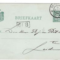 Briefmarken spezial: Alte Postkarte Niederlande