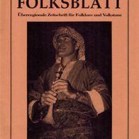 Folksblatt No 2/92 April/ Mai 92 - Überregionale Zeitschrift f. Folklore u. Volkstanz