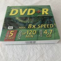 5x DVD + R Recordable Rohlinge à 4,7 GB 8x Speed RW SLIM-BOX NEU + OVP TOP!