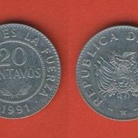 Bolivien 20 Centavos