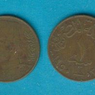 Ägypten 1 Milliemes 1950