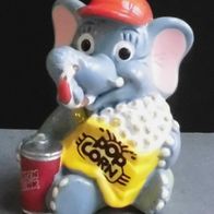 Ü-Ei Figur 1998 Funny Fanten - Stars in der Manege - Pauli Popcorn + BPZ