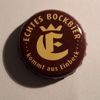 Kronkorken Einbecker echtes Bockbier braun