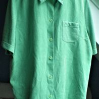 Damen Bluse Hemd Grün Gr.46