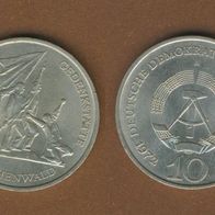 DDR 10 Mark 1972 Buchenwald Mahn- und Gedenkstätte