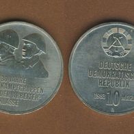 DDR 10 Mark 1983 30 Jahre Kampfgruppen der Arbeiterklasse