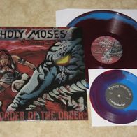 Holy Moses- Disorder Of The Order/ Red Blue Vinyl LP & 7" Single Ltd 111 Invisible