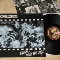 Holy Moses- Finished With The Dogs/ Vinyl LP ORG 1st Press 1987 Invisible