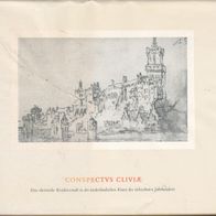 Conspectus Cliviae Friedrich Gorissen Residenzstadt 17. Jahrhundert Kleve Cleve