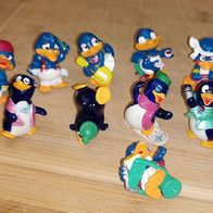 Ü-Ei Pinguine, Pingos, verschiedene, Rester zum Ergänzen, einzeln oder zusammen