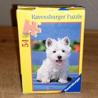 Junger Terrier Ravensburger Mini-Puzzle No. 094509, 54 Teile 13,2 x 19,8cm, 1998