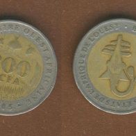 Westafrikanische Staaten Quest (UEMOA) 200 Franken, 2003
