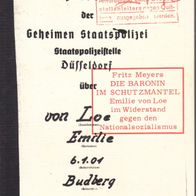 Fritz Meyers Die Baronin im Schutzmantel ISBN 3921760062 Geldern Niederrhein Kleve