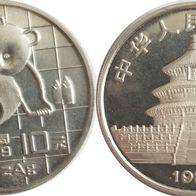 China: 10 Yuan " Panda " 1989