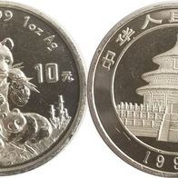 China: 10 Yuan " Panda " 1996