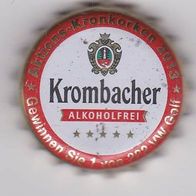 1 Kronkorken Krombacher alkoholfrei Aktion 222 VW Golf (075)