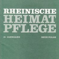 Rheinische Heimatpflege 2/82 19. Jahrgang 2  April-Juni 82 2/82