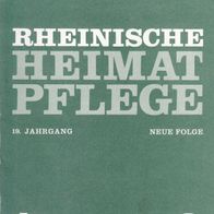 Rheinische Heimatpflege 1/82 19. Jahrgang 2  Januar-März 1/82