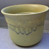 Dekoration Keramik Vase Blumenvase Grau 13cm hoch