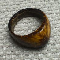 Ring Holz Farbe: Braun Gr.17,5