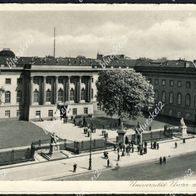 Postkarte Berlin: Universität Unter den Linden
