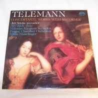 Telemann / Concertante Works With Recorder. LP - Supraphon 1981