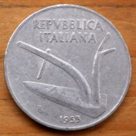10 Lire 1955 Italien