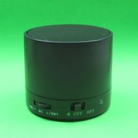 Bluetooth Mini Lautsprecher Box schwarz Speaker MP3 Player Micro SD Freisprechen
