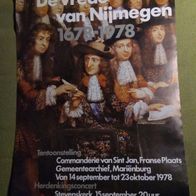 Ausstellungsplakat De Vrede van NIjmegen Commanderie van Sint Jan 1678-1978