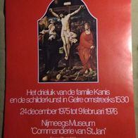 Ausstellungsplakat Het drieluik van de familie Kanis Schilderkunst Gelre 1530 Nijmege