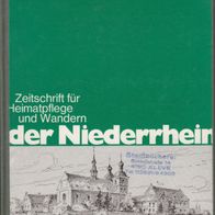 Der Niederrhein Zeitschrift für Heimatpflege und Wandern 49. Jahrgang Hefte 1-4