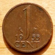1 Cent 1955 Niederlande