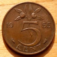 5 Cent 1955 Niederlande