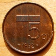 5 Cent 1982 Niederlande